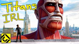 VFX Artist Reveals TRUE Scale of Attack on Titan!