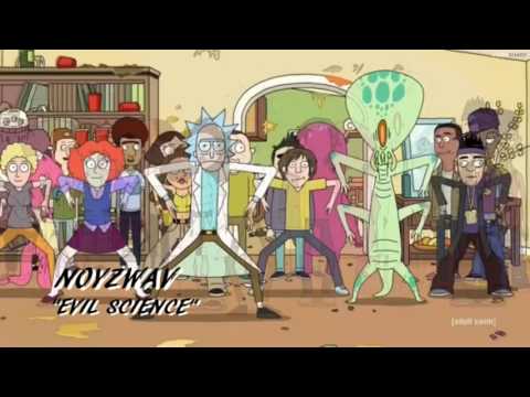 NOYZWAV - EVIL SCIENCE (RICK AND MORTY MUSIC VIDEO)