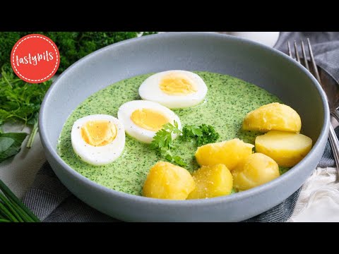 So machst du die ORIGINALE Frankfurter Grüne Soße! 🌿