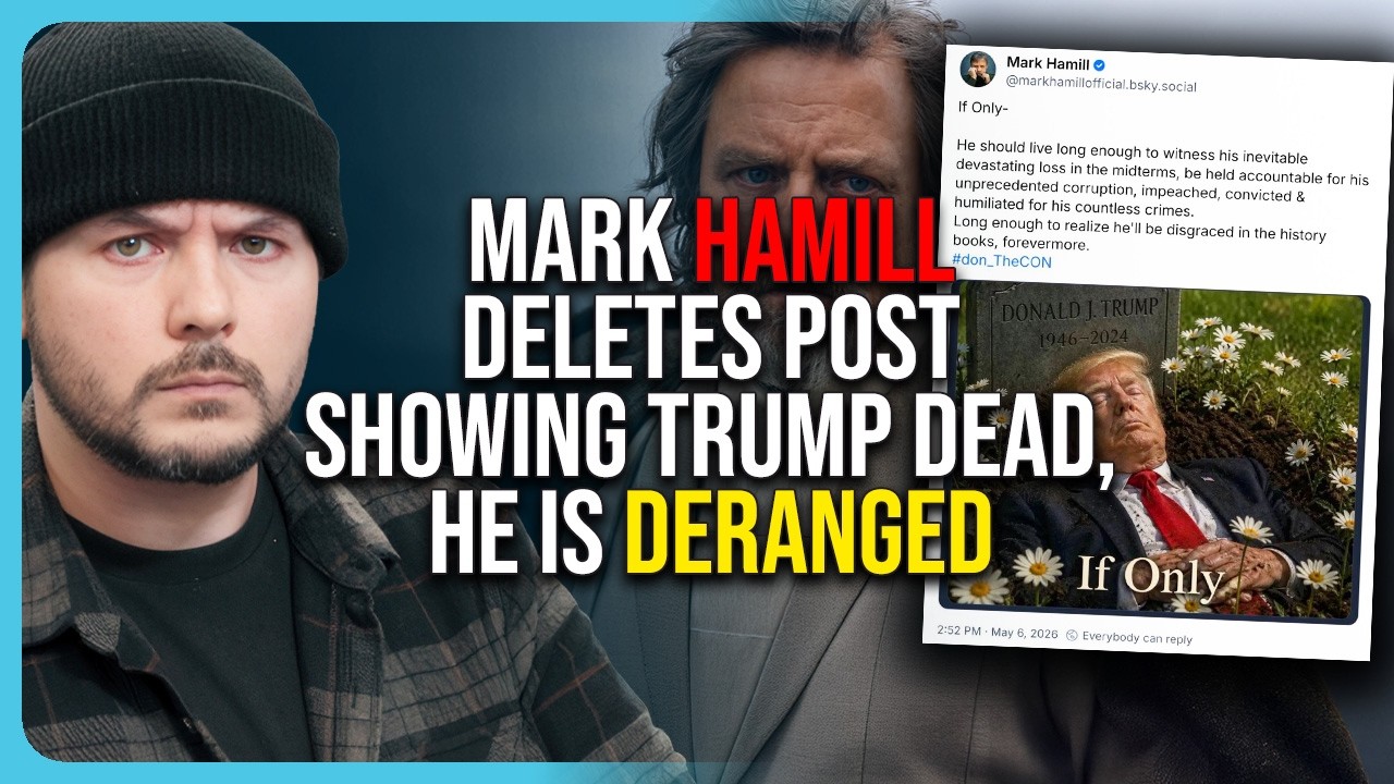 Mark Hamill DELETES Post Showing Trump Dead, He Is DERANGED