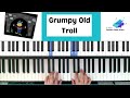 Grumpy Old Troll Piano Adventures Level 1 Lesson Book PRACTICE TEMPO