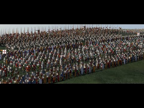 England Vs Scotland: 1314 Historical Battle of Bannockburn | Total War Battle