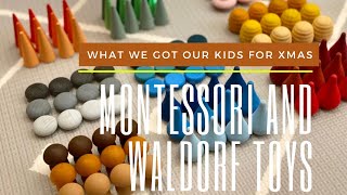 What I got my kids for Christmas 2020 Montessori and Waldorf Toys Ages 2-5 #montessoriwithhart