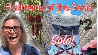 🛳️ Solo Cruise Day On Harmony Of The Seas in Roatán | Gumbalimba Monkey Park Adventure 🐒🦜🦎