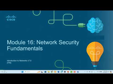 Module 16: Network Security Fundamentals, part 2