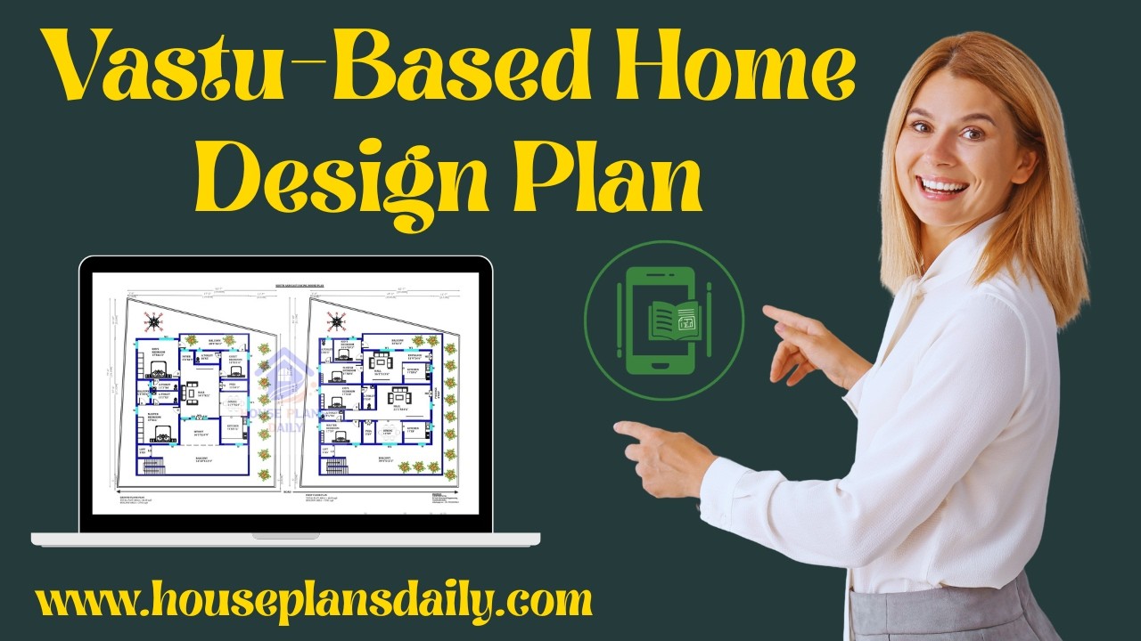 Vastu Based Home Design Plan|Modern Vastu Compliant House Layout