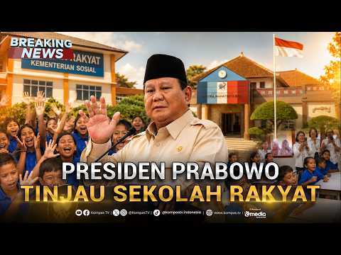 🔴BREAKING NEWS - Presiden Prabowo Tinjau Sekolah Rakyat di Tabanan Bali