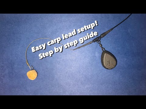 Easy lead clip setup for carp fishing - Tutorial