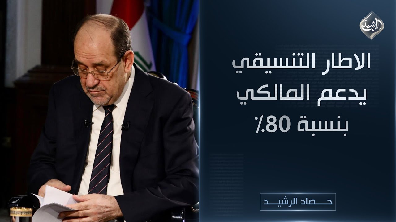 فيديو | حصاد الرشيد || الاطار التنسيقي يدعم المالكي بنسبة 80%