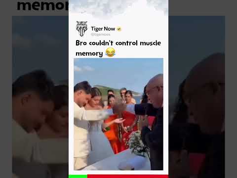 Bro couldn’t control muscle memory😂 #trending #viral #foryou