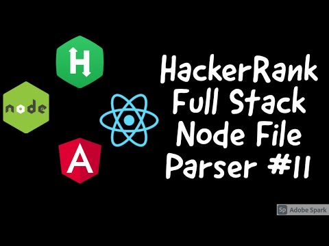 Hacker Rank Node JS Certification Basics Recipe problem 01