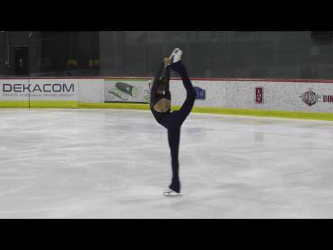 Veronika LUCKO, LAT, Basic Novice Girls younger subgroup