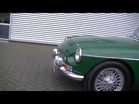 MGC cabriolet 1969 3.0 ltr 6 cyl overdrive British Racing Green-VIDEO- www.ERclassics.com