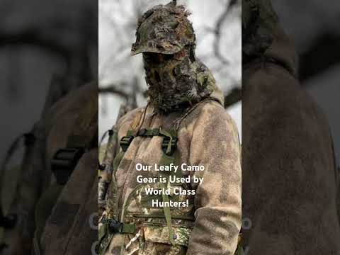 Leafy Camo Gear to get you closer to wildlife 🦌🦆🦃🏹 #hunting #camo #turkeyseason