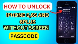 Unlock iPhone passcode without pc || How to unlock iPhone 6,6s and 6s plus screen passcode
