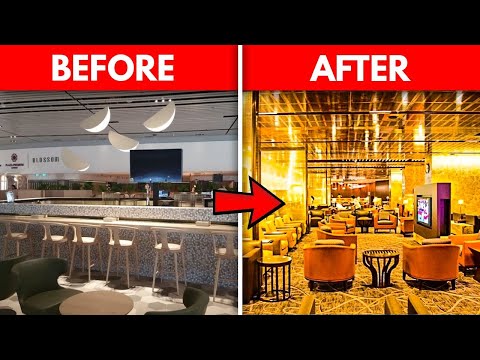 Este lounge de 36,5 MILHÕES no aeroporto de Changi é INCRÍVEL!