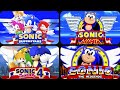 Evolution of Start-Screens in Sonic 2D Games