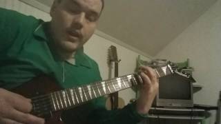 Diggs Road-Whitechapel guitar tutorial part 1 (intro)