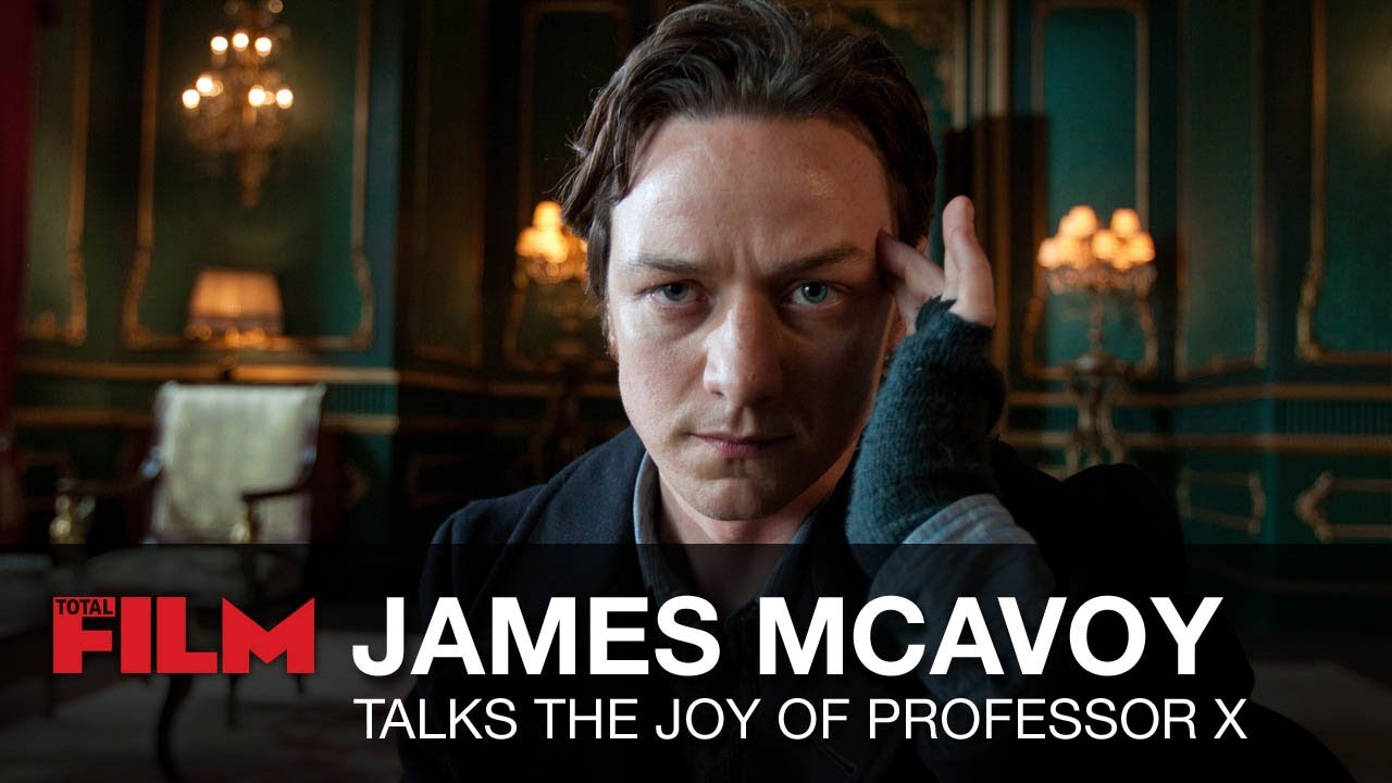 James McAvoy discusses the joy of playing Professor Xavier - YouTube