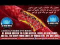 RUQYAH TO CLEAN NERVES VEINS BLOOD BONES AND ALL THE BODY FROM KNOTS OF MAGIC EVIL EYE AND JINN