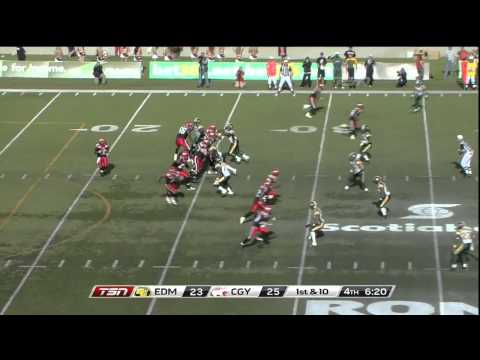 CFL Recap: Edmonton 30, Calgary 31 - September 3, 2012