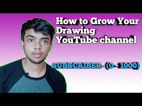 Very Important video for Drawing YouTube's - for beginners | How to Grow Your YouTube channel