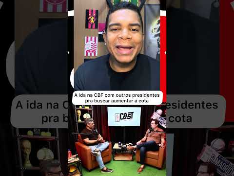 Cortes da entrevista do presidente do Santa Cruz (Bruno Rodrigues) ao CASTFC. #shortsbrasil #recife