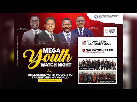 Mega Youth Watch Night | 27th February 2026