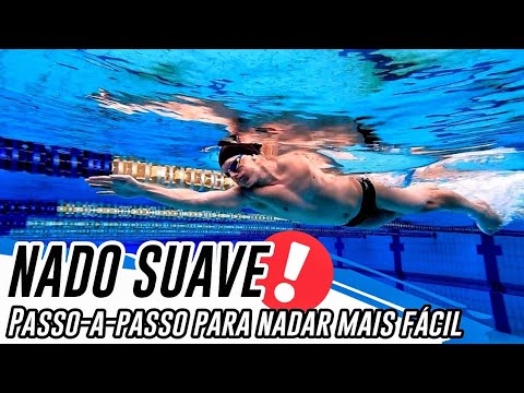 Como nadar sem esforço: a técnica da natação suave!