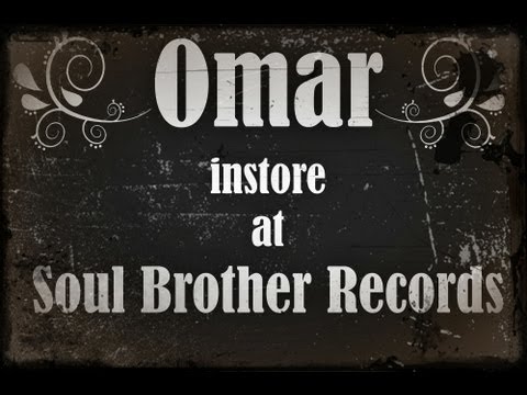 Omar - 2 day countdown to instore signing at Soul Brother Records