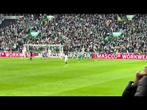 2026-02-28 SV Werder Bremen - 1. FC Heidenheim 2:0 - Tor zum 1:0 Jovan Milošević 