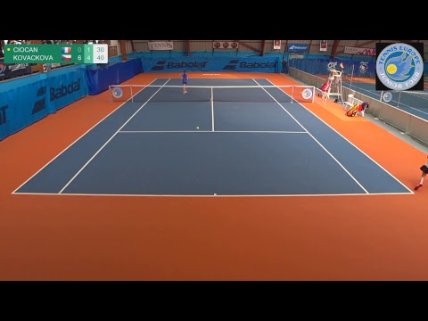 CIOCAN Milena (FRA) VS KOVACKOVA Alena (CZE) - Auray 3