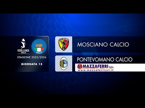 Abruzzo Excellence | Matchday 15: Mosciano-Pontevomano (3-3)