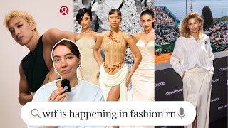 WILD things happening in fashion rn