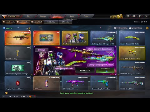 Crossfire PH New Barrett Demonic Beast-Crest and Bullseye Gameplay