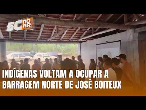 Indígenas voltam a ocupar Barragem Norte de José Boiteux