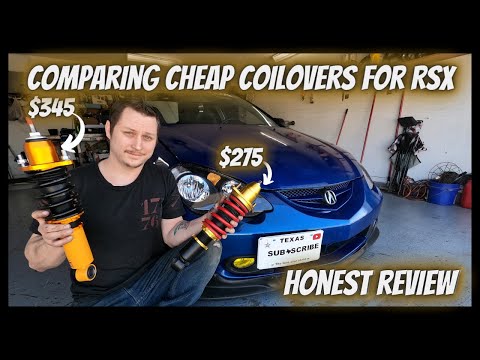 TEST & COMPARE CHEAP COILOVERS ACURA RSX |FREE COILOVER GIVEAWAY INFO!!