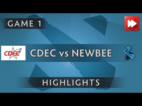 CDEC Gaming vs Newbee [Game 1] Dota 2 Professional League 2016 - Dota Highlights