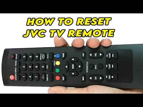How to Reset JVC TV Remote Control