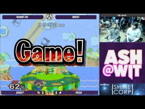 Generic™ (Fox) vs Presso (Mewtwo) - ASH@WIT #82 Melee Bracket