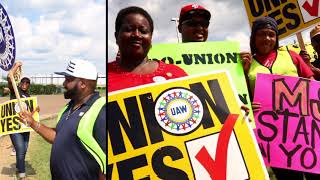 Supporters Join UAW in Mississippi