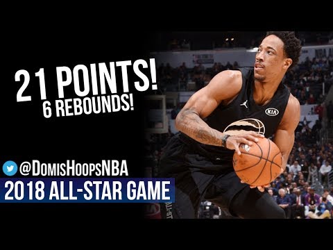 DeMar DeRozan Full Highlights at 2018 All-Star Game - 21 Pts, 6 Rebs!