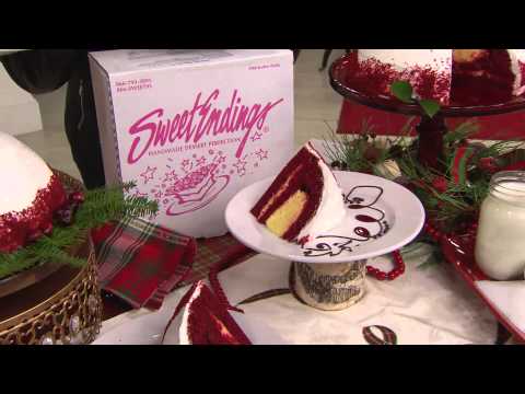 Ship Week 12/15 Sweet Endings 4 lb. 12 oz. Red Velvet Bombe Cake with Jill Bauer