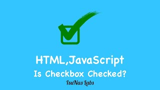 1-How to check if checkbox is checked / selected