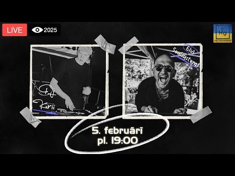 DZĪVSUDRABS LIVE #13 - dj Krii un Elvi Soulsystems pied. Kurts