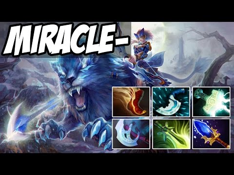 Miracle- Plays Mirana - Dota 2