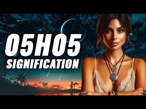 👼 HEURE MIROIR 05H05 : Signification et Interprétation 🔮