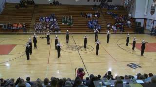 preview picture of video 'Plainfield East Poms - kick dance competition routine 2010 at TDI Minooka high school'