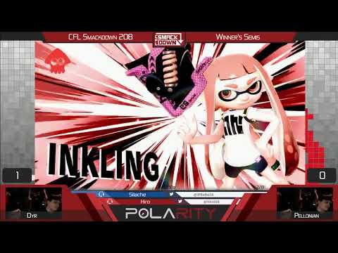 CFL Smackdown 208 Ultimate - Dyr (Inkling) vs Pellonian (Falco, Fox) - Winners Semis