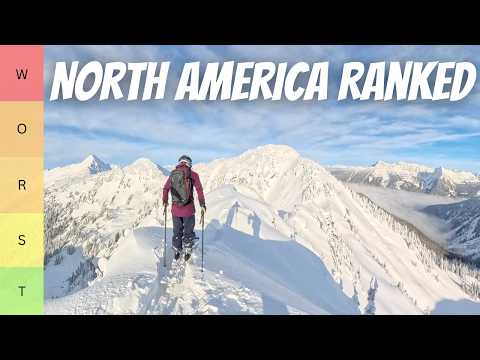 North America Ski Resorts RANKED - Worst to Best